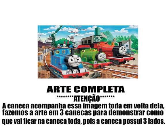 Caneca Polímero Thomas e Seus Amigos Personalizada