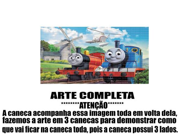 Caneca Polímero Thomas e Seus Amigos Personalizada
