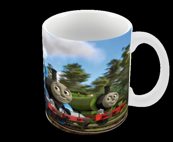 Caneca Polímero Thomas e Seus Amigos Personalizada