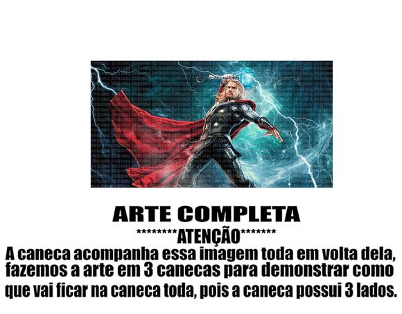 Caneca Polímero Thor Personalizada