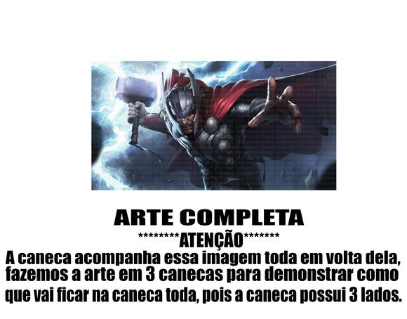 Caneca Polímero Thor Personalizada