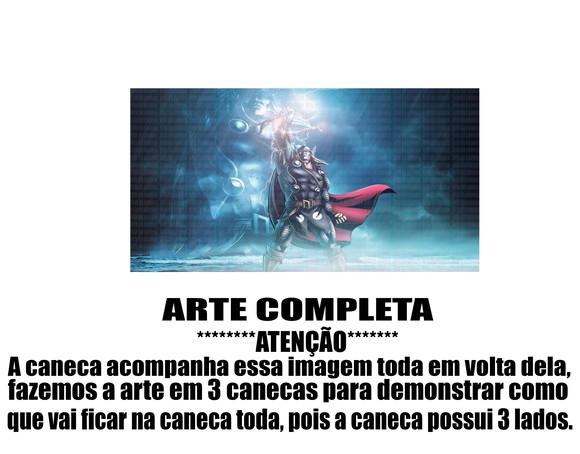 Caneca Polímero Thor Personalizada