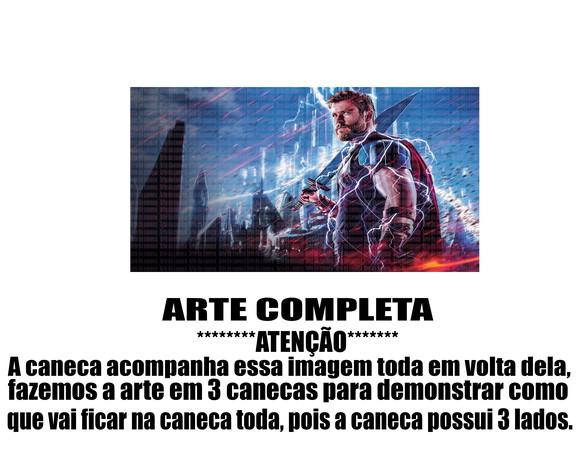 Caneca Polímero Thor Personalizada