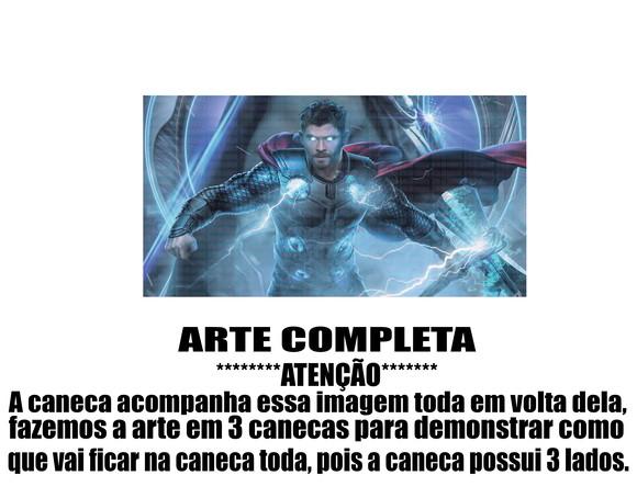 Caneca Polímero Thor Personalizada