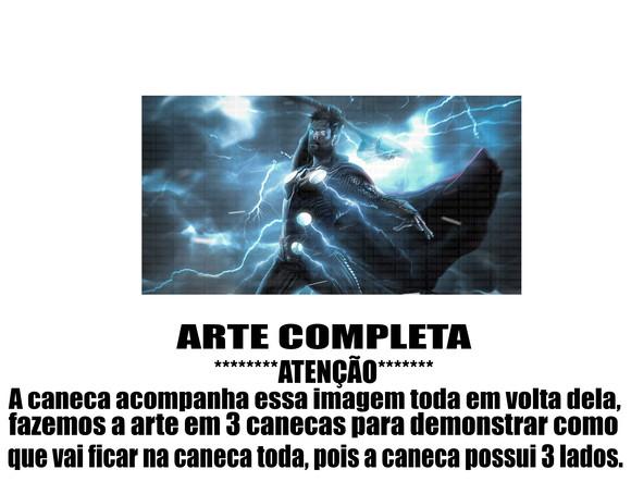 Caneca Polímero Thor Personalizada