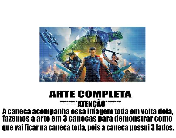 Caneca Polímero Thor Personalizada