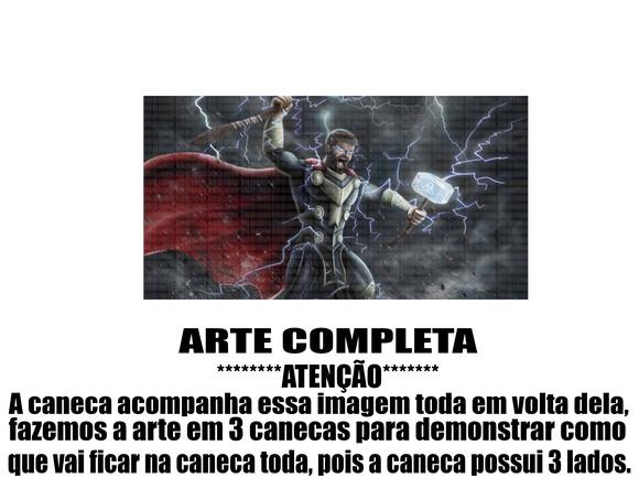 Caneca Polímero Thor Personalizada