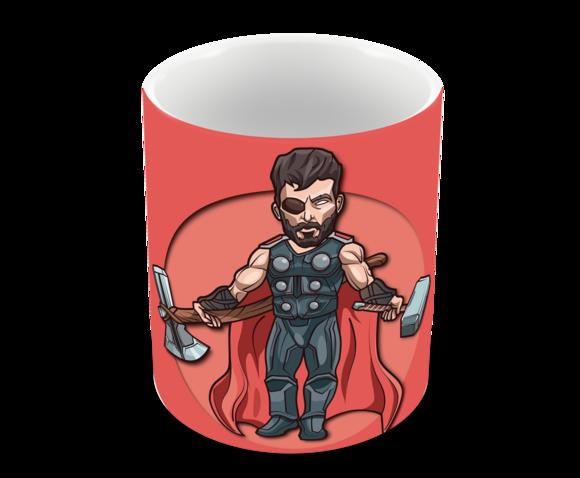 Caneca Polímero Thor Personalizada