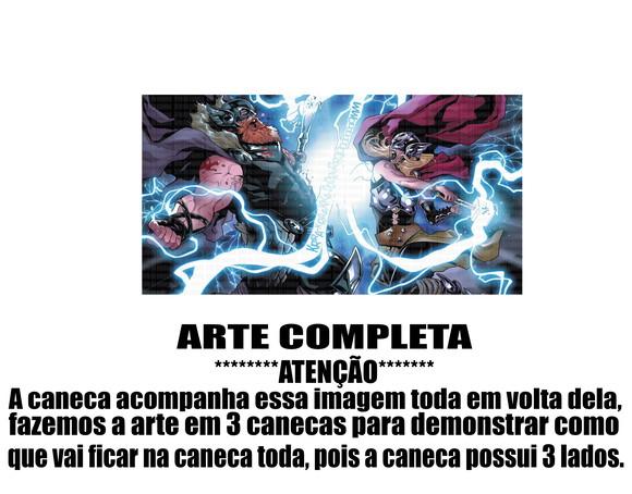 Caneca Polímero Thor Personalizada