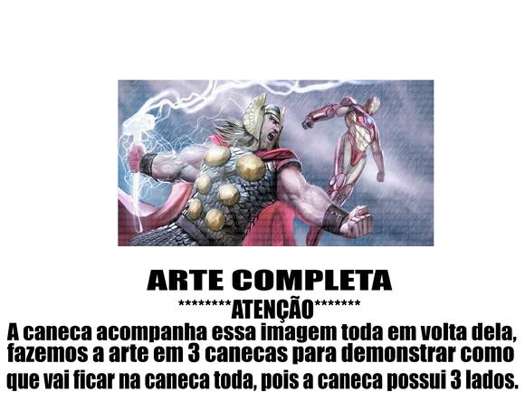 Caneca Polímero Thor Personalizada