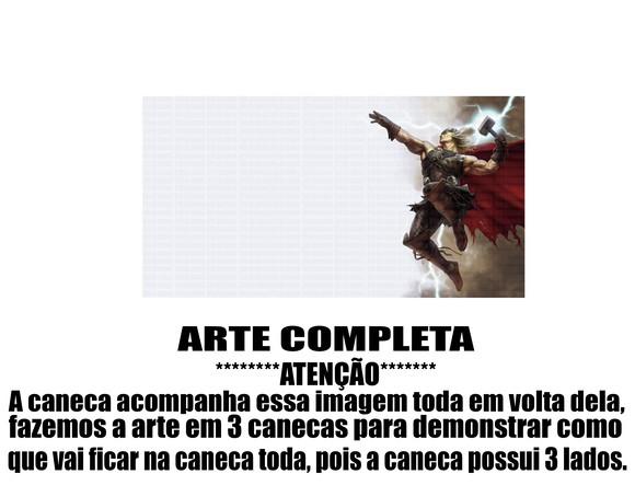 Caneca Polímero Thor Personalizada
