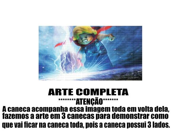 Caneca Polímero Thor Personalizada