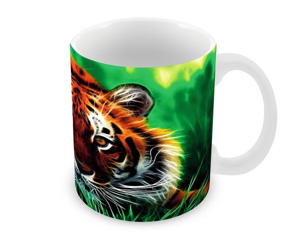 Caneca Polímero Tigre Personalizada