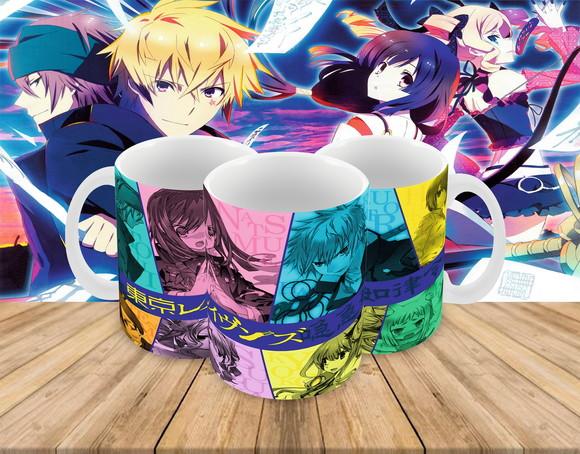 Caneca Polímero Tokyo Ravens Personalizada