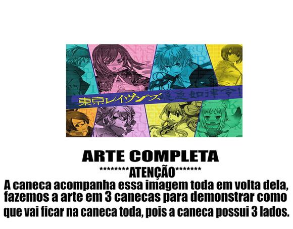 Caneca Polímero Tokyo Ravens Personalizada