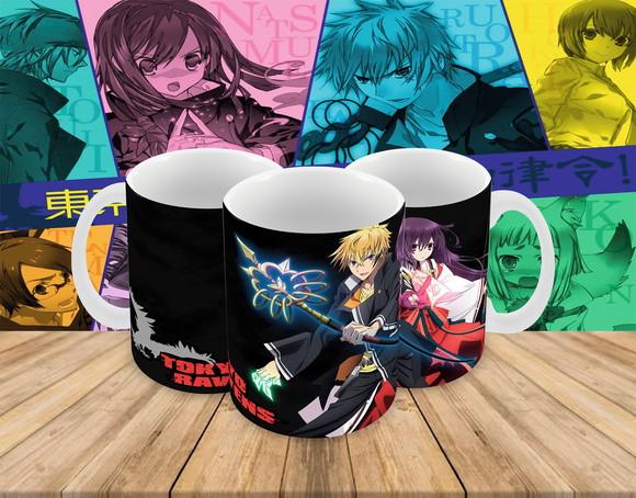 Caneca Polímero Tokyo Ravens Personalizada