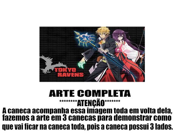 Caneca Polímero Tokyo Ravens Personalizada