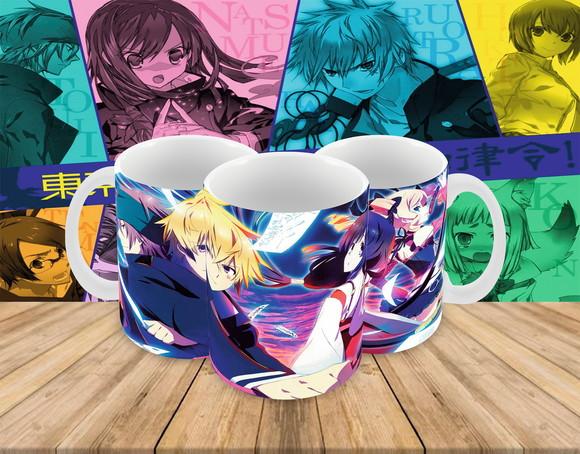 Caneca Polímero Tokyo Ravens Personalizada