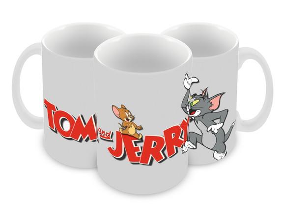 Caneca Polímero Tom e Jerry Personalizada