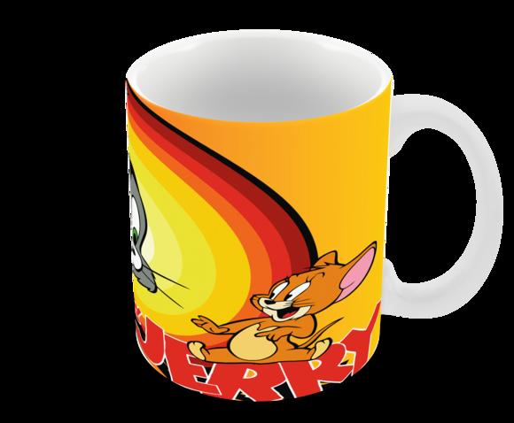 Caneca Polímero Tom e Jerry Personalizada