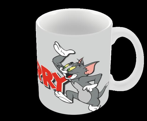 Caneca Polímero Tom e Jerry Personalizada