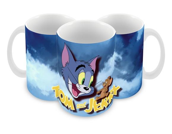 Caneca Polímero Tom e Jerry Personalizada