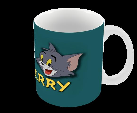 Caneca Polímero Tom e Jerry Personalizada