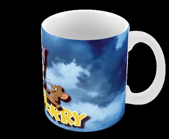 Caneca Polímero Tom e Jerry Personalizada