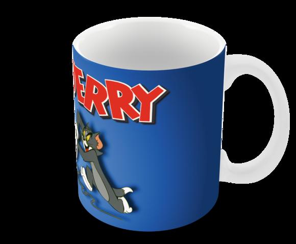 Caneca Polímero Tom e Jerry Personalizada