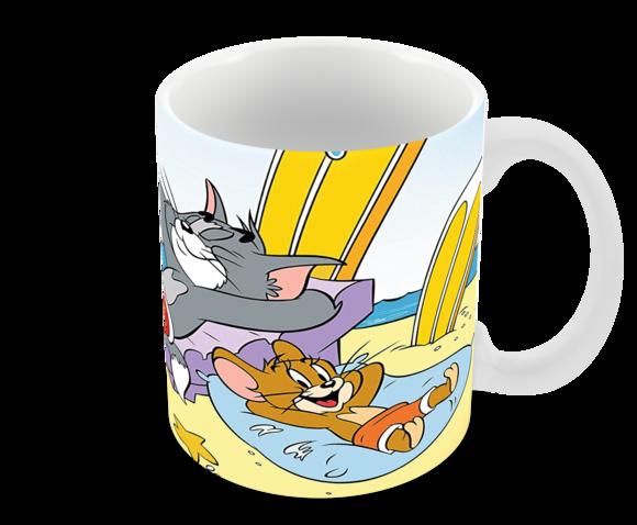 Caneca Polímero Tom e Jerry Personalizada