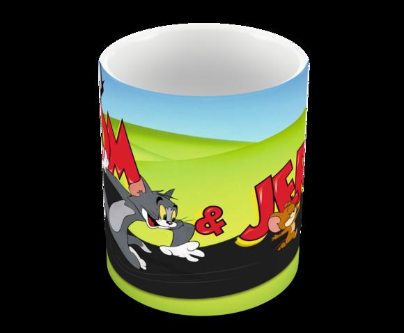 Caneca Polímero Tom e Jerry Personalizada