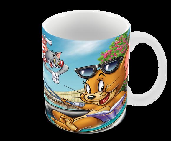 Caneca Polímero Tom e Jerry Personalizada