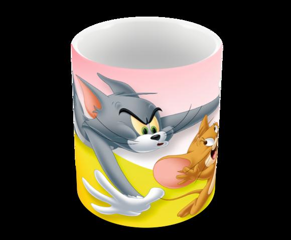 Caneca Polímero Tom e Jerry Personalizada