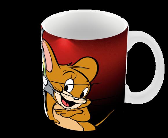 Caneca Polímero Tom e Jerry Personalizada