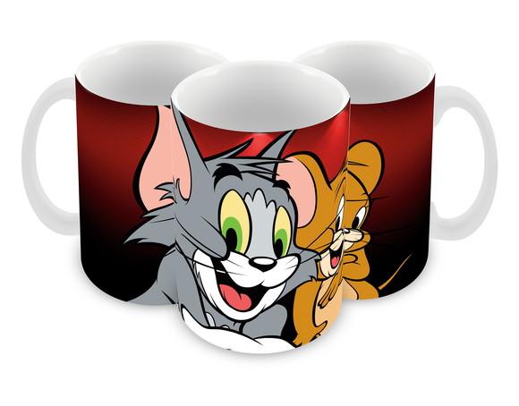 Caneca Polímero Tom e Jerry Personalizada