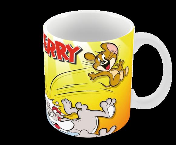 Caneca Polímero Tom e Jerry Personalizada