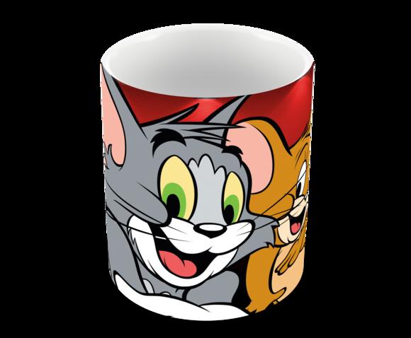 Caneca Polímero Tom e Jerry Personalizada