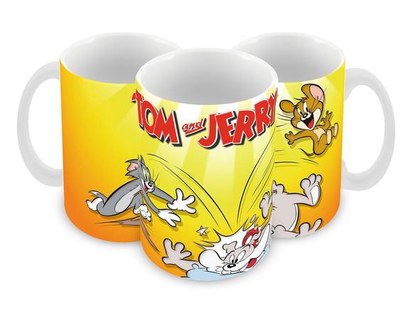 Caneca Polímero Tom e Jerry Personalizada