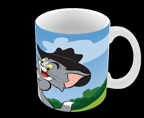 Caneca Polímero Tom e Jerry Personalizada