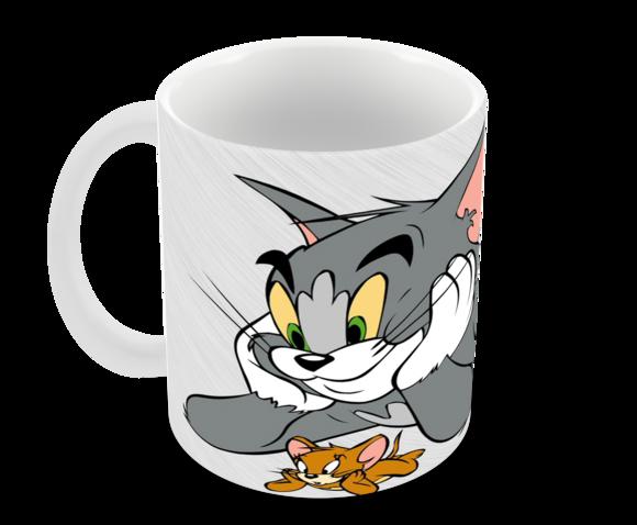 Caneca Polímero Tom e Jerry Personalizada
