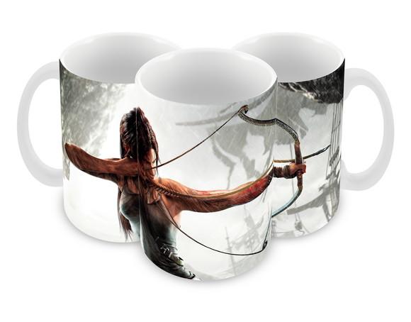 Caneca Polímero Tomb Raider Personalizada