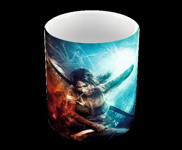 Caneca Polímero Tomb Raider Personalizada