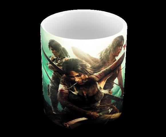 Caneca Polímero Tomb Raider Personalizada