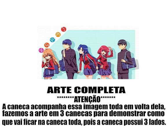 Caneca Polímero Toradora Personalizada