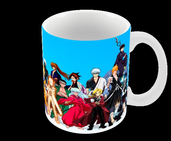 Caneca Polímero Top Animes Personalizada