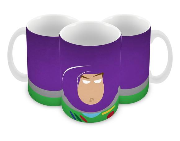Caneca Polímero Toy Story Buzz Lightyear Personalizada