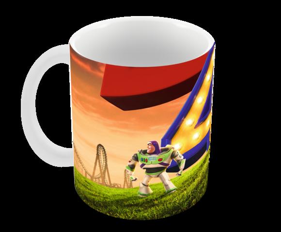 Caneca Polímero Toy Story Buzz Lightyear Personalizada