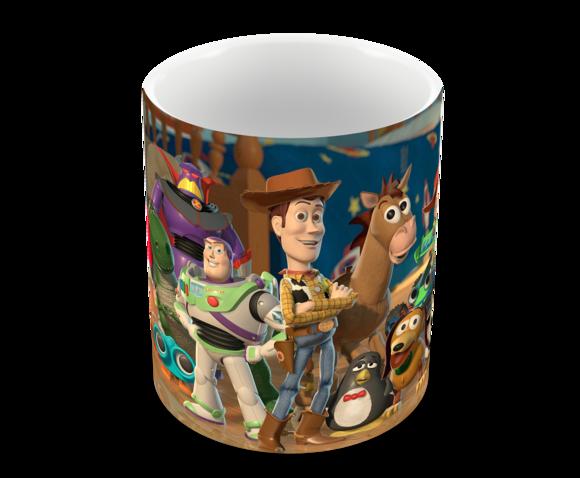Caneca Polímero Toy Story com Nome Personalizada
