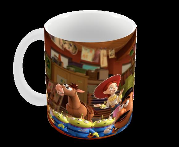 Caneca Polímero Toy Story Personalizada