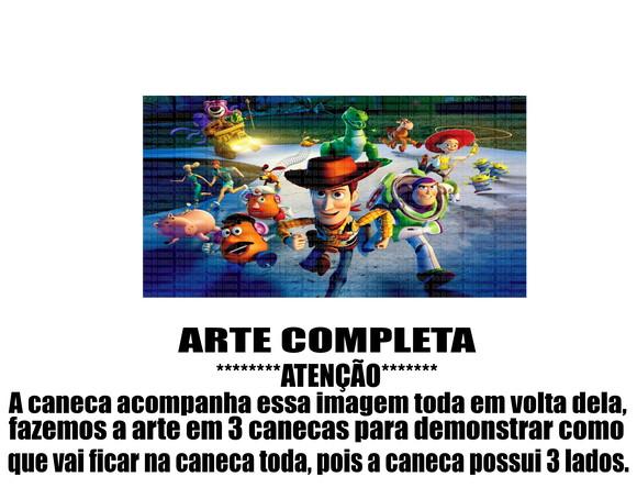 Caneca Polímero Toy Story Personalizada